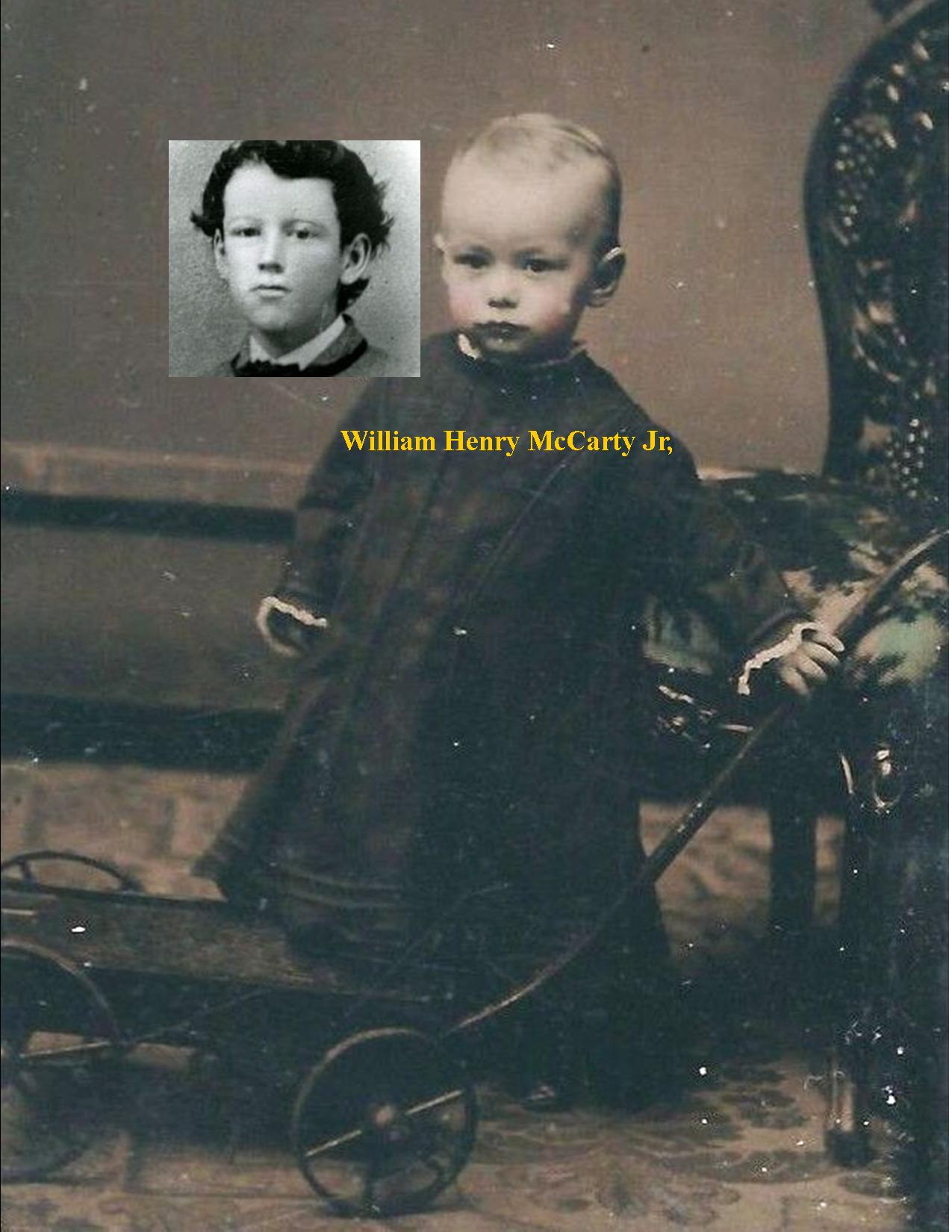 Wm H McCarty baby photo / RJ Pastore Collection